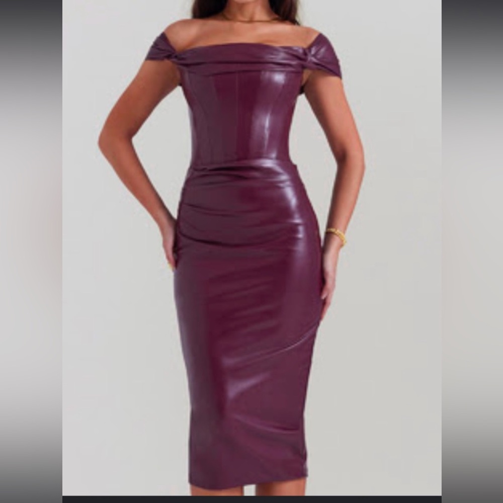 House of CB Latex Dress